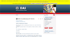 Desktop Screenshot of drustvo-das.si