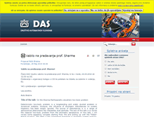 Tablet Screenshot of drustvo-das.si